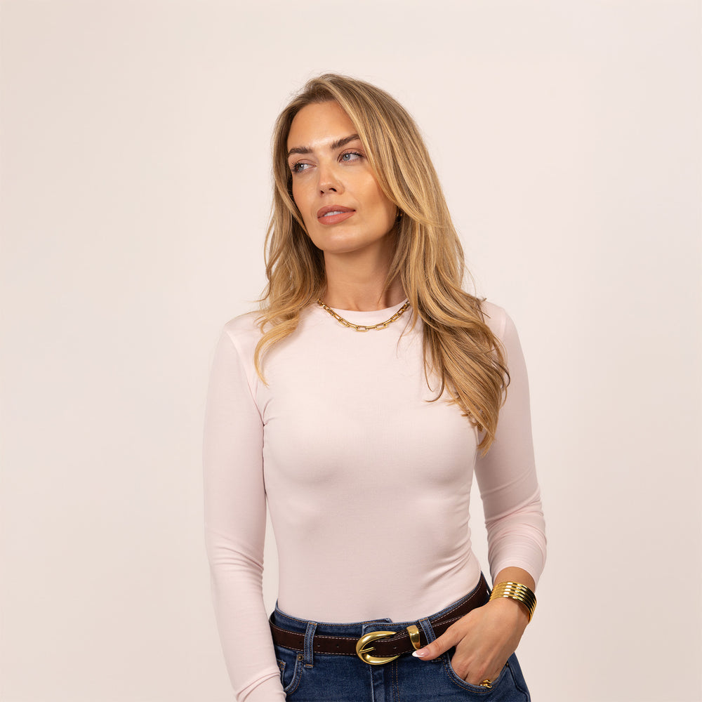 Long Sleeve Fitted T-Shirt