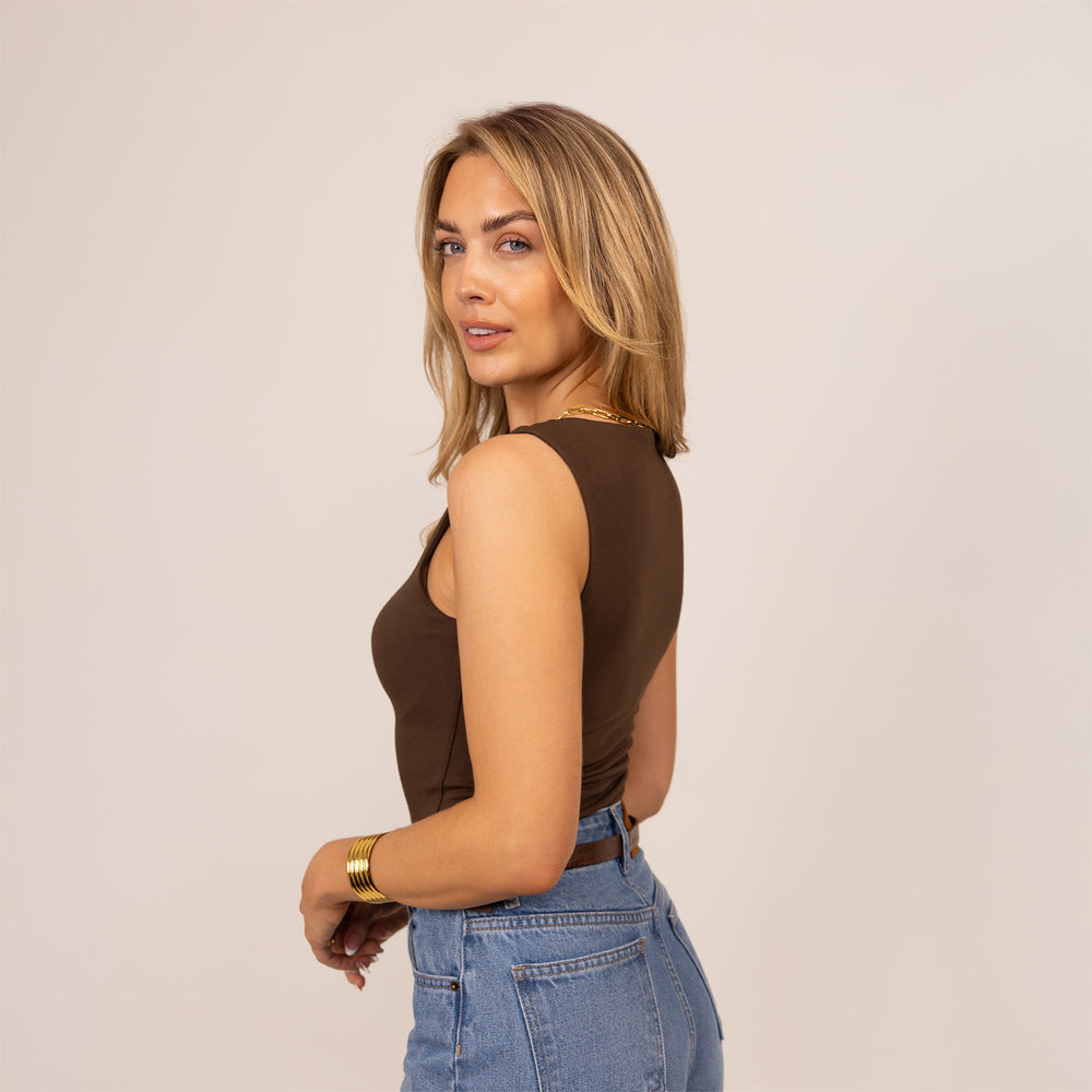 Double Layer Fitted Vest