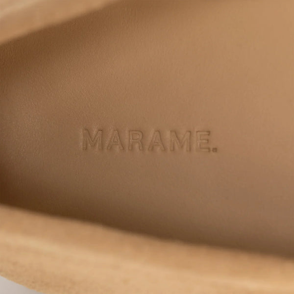 Suede Buckled Loafers