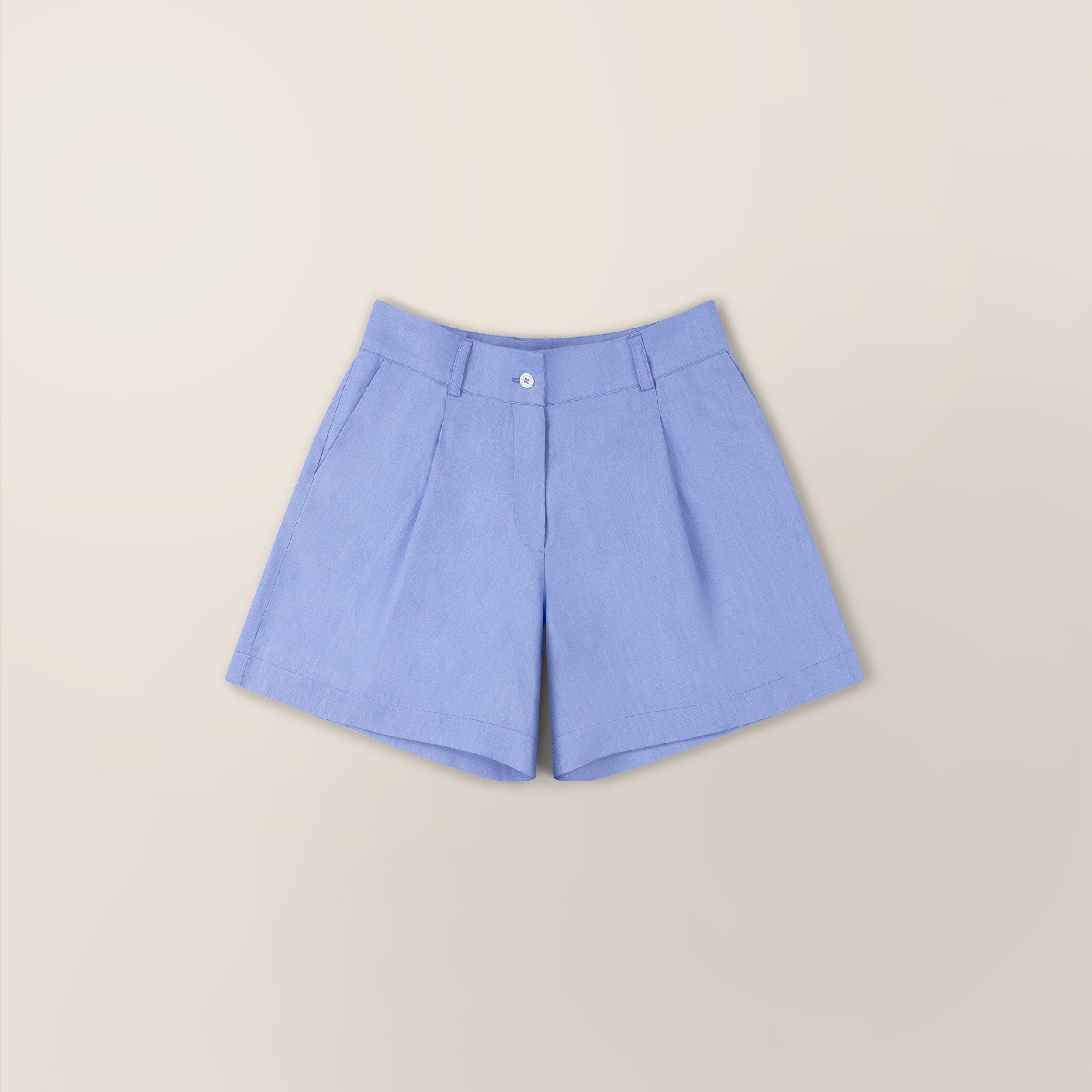 Linen Blend Shorts