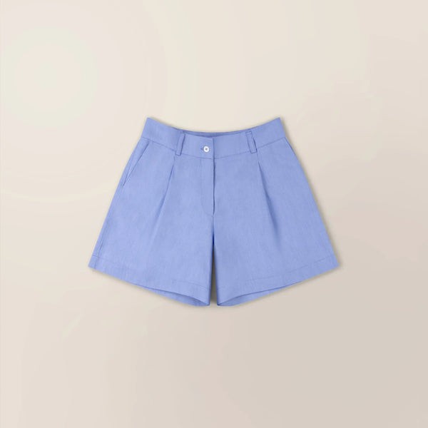 Linen Blend Shorts