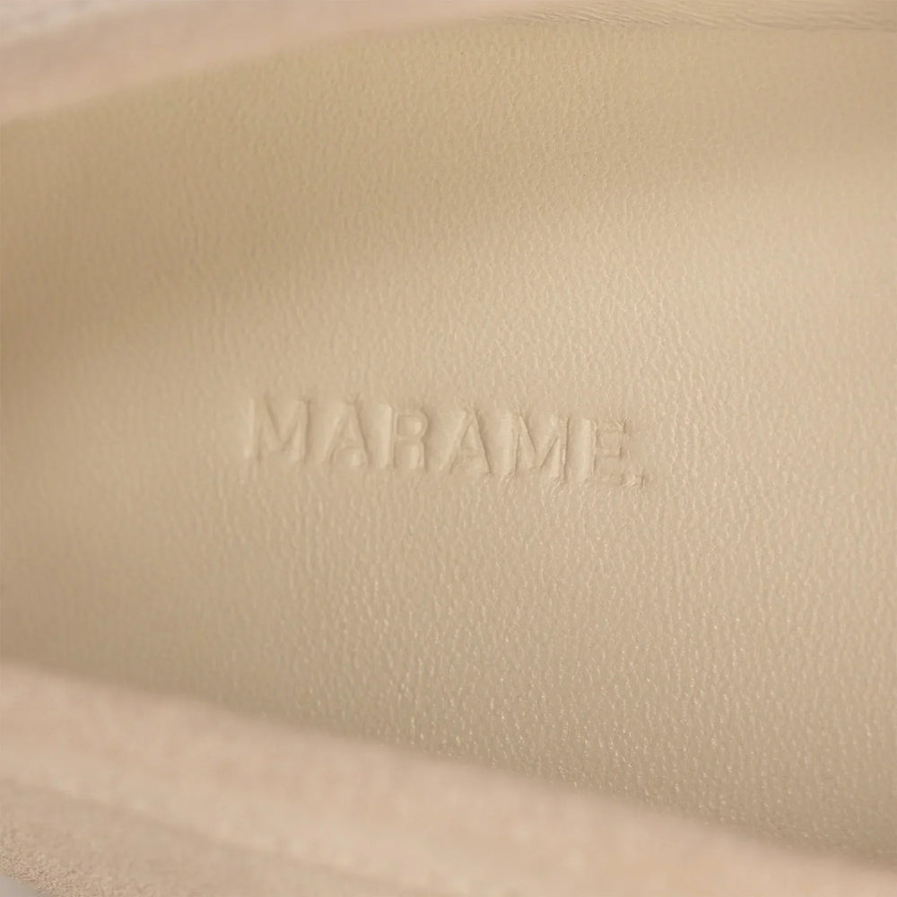 Suede Buckled Loafers