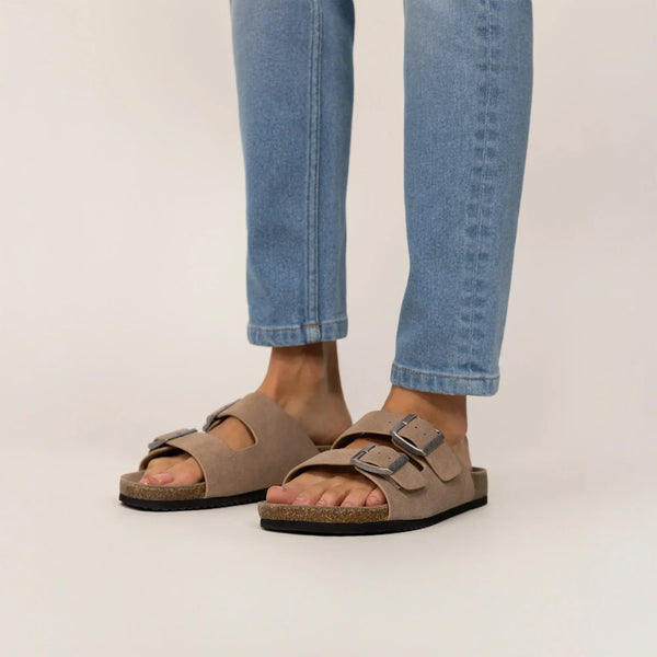 Suede Sandals