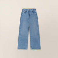 High-Waisted Wide Leg Jeans