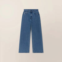 High-Waisted Wide Leg Jeans