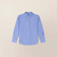 Linen Blend Long Sleeve Shirt