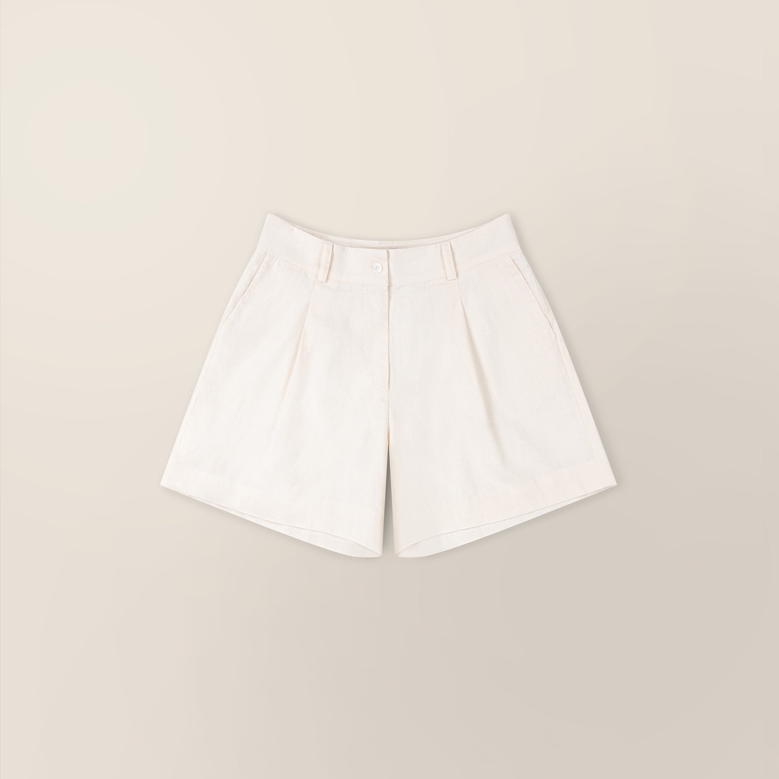 Linen Blend Shorts