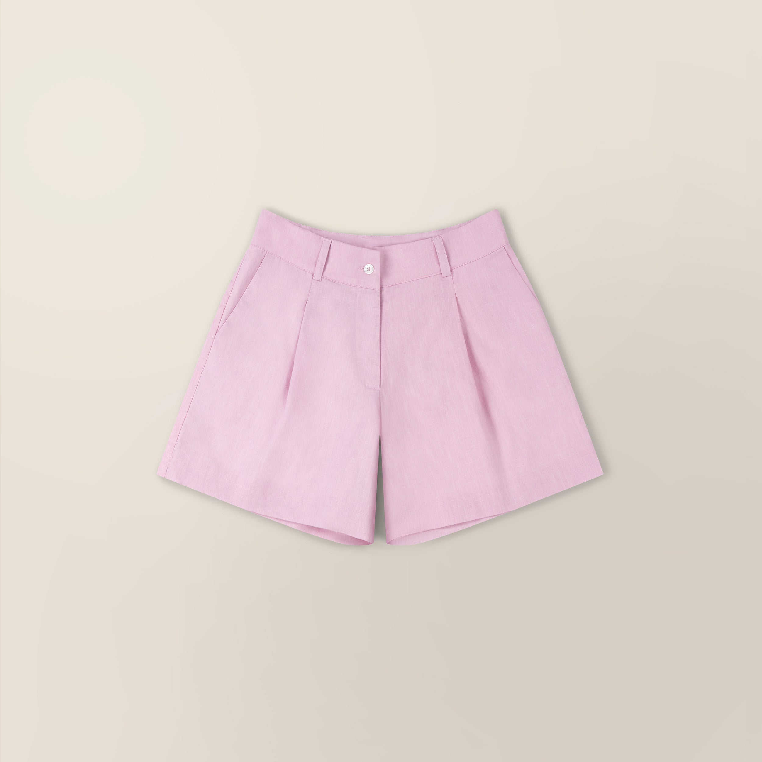 Linen Blend Shorts