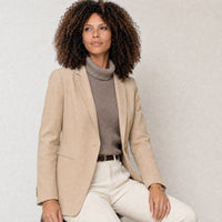 Classic Blazer campaign 07|natural beige