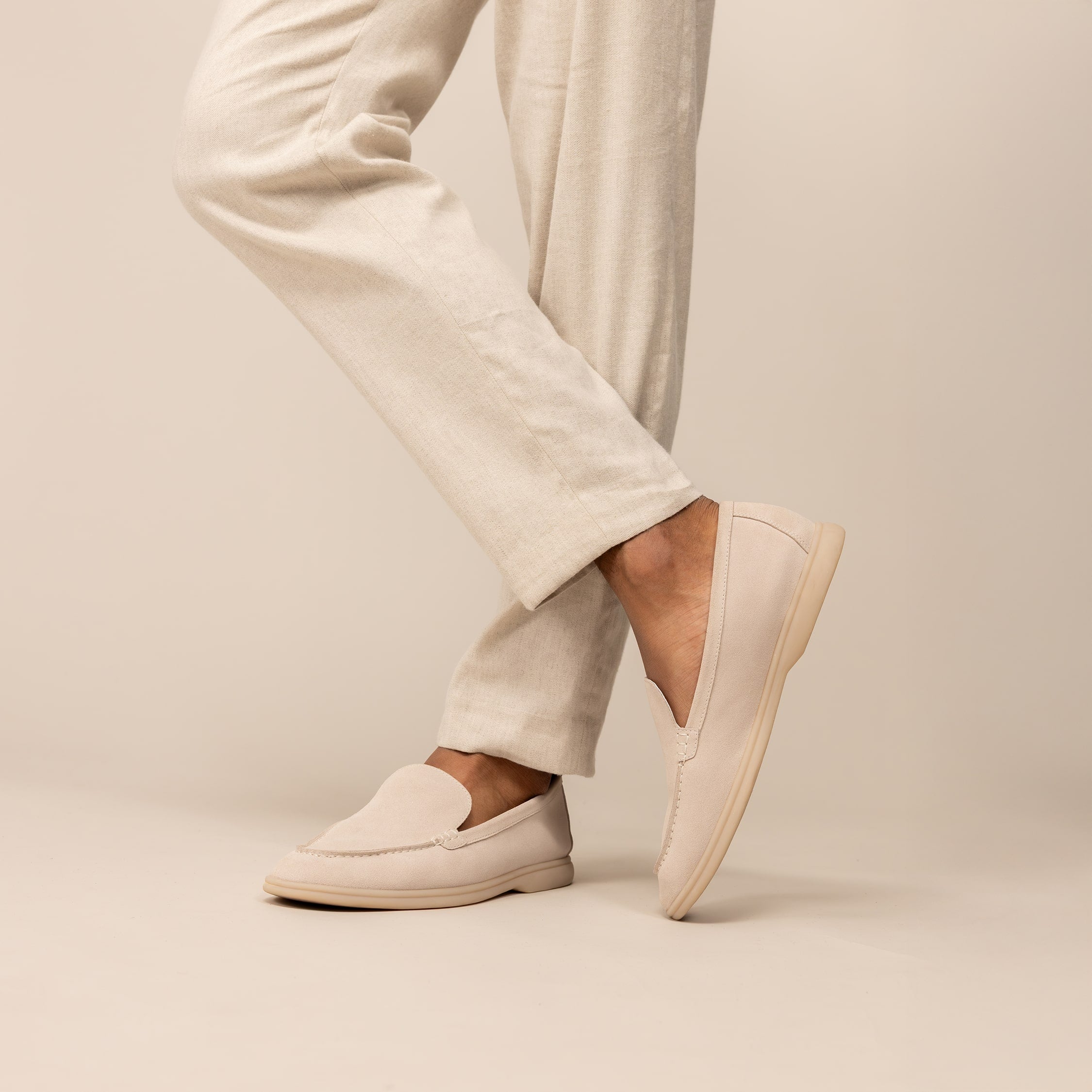 Suede Loafers
