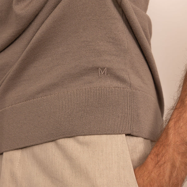 Italian Merino/Cotton Polo