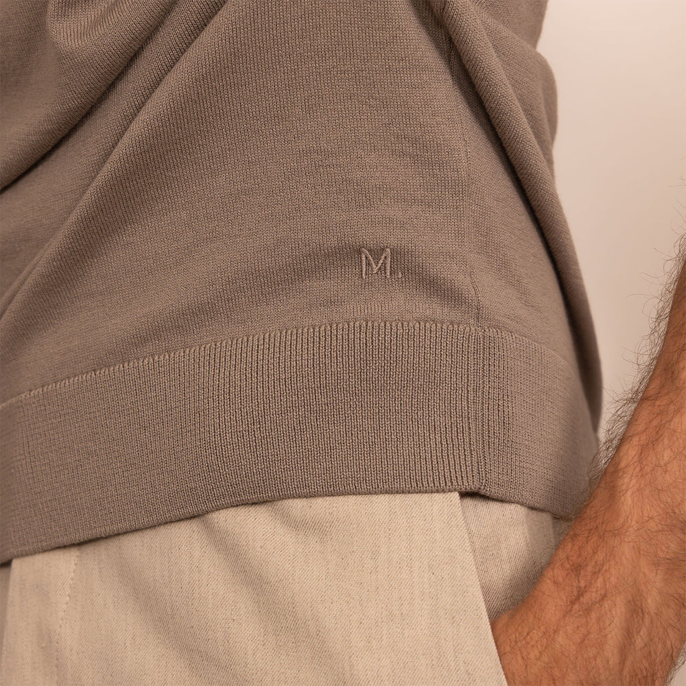 Italian Merino/Cotton Polo