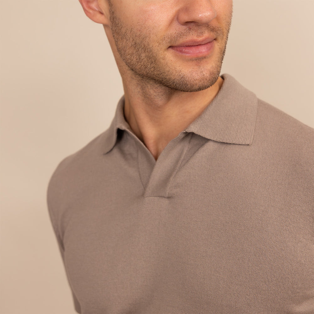 Italian Merino/Cotton Polo