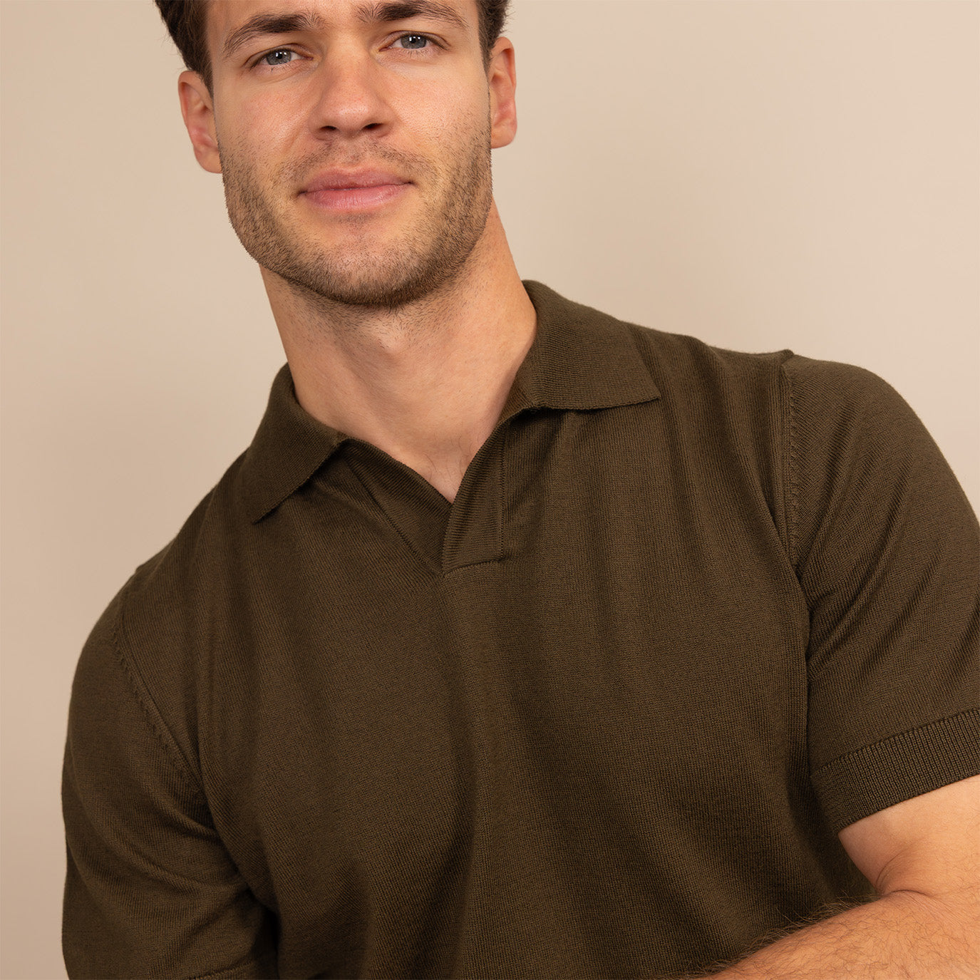 Italian Merino/Cotton Polo
