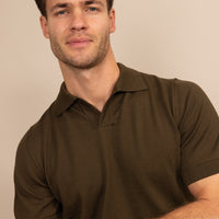 Italian Merino/Cotton Polo