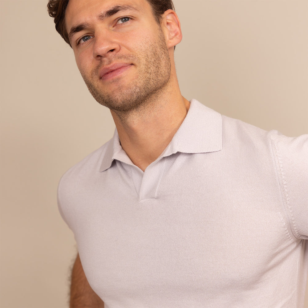 Italian Merino/Cotton Polo