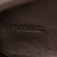 Man wearing Suede Loafers in Burnt Brown, detail.