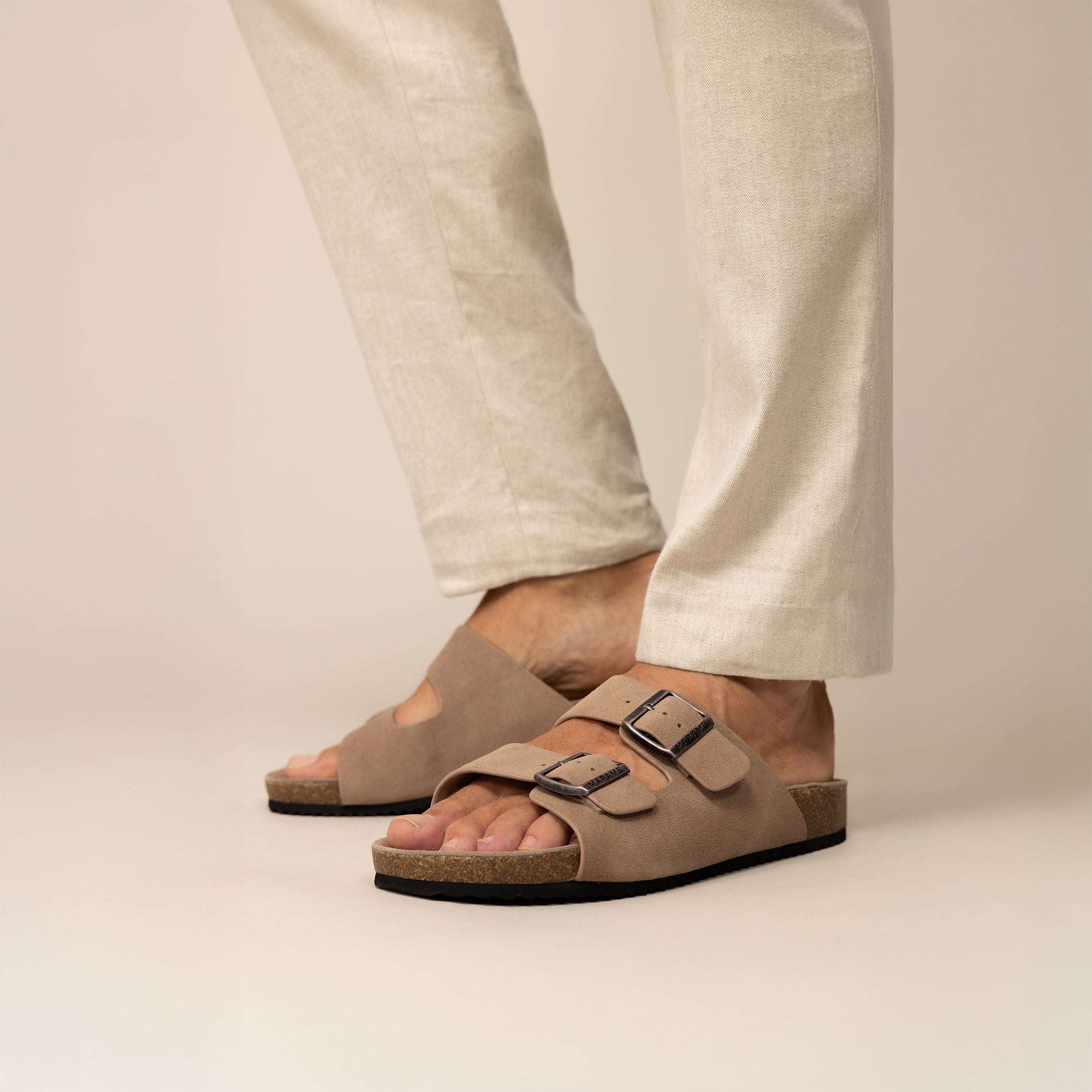 Suede Sandals