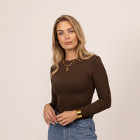 Long Sleeve Fitted T-Shirt