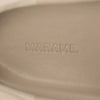 Woman wearing Marame Smart Suede Trainers in Grey, detail.|grey